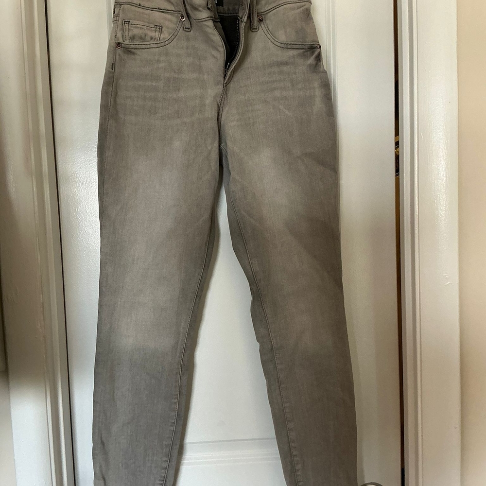 Women's Gray Jeans - Picture 3 of 3